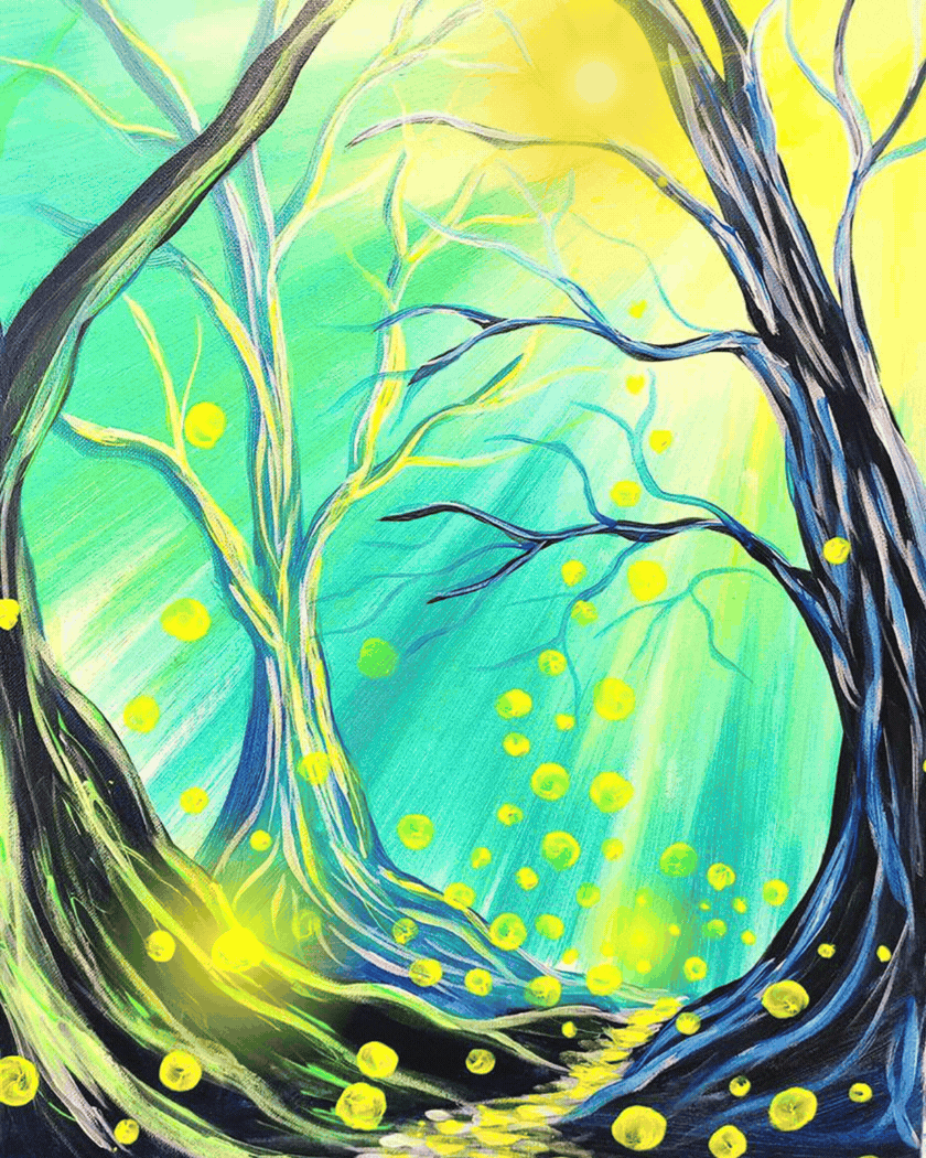 Black Light Party! +ADD A DIY CANDLE!